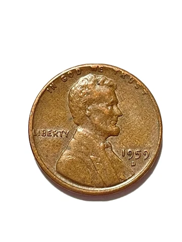 1959 D Penny Error Cover