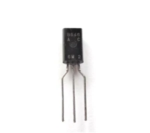 2 pcs 2SB646A Transistor,, PNP, 100V, 50mA. (6B4e) - Picture 1 of 2