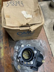 NEW OEM 0670 OMC Johnson Evinrude Carburetor Assembly 0398395 398395 - Picture 1 of 7