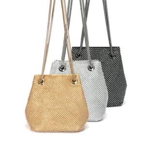 GLÄNZENDE ZEREMONIE POCHETTE TASCHE Glitzer Elegant Handtasche GLANZ - Bild 1 von 9