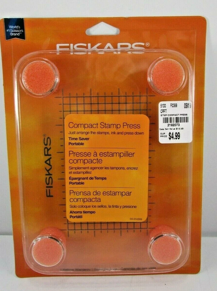 Fiskars 3x5 Inch Compact Stamp Press