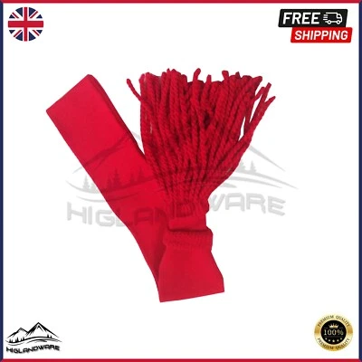 HW Sergeant's Red Wool Sash – Military Uniform Shoulder Sash 32” 34” 36”