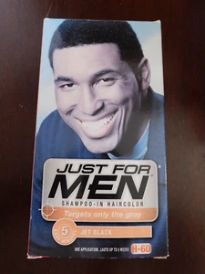 Just For Men Shampoo In Hair Color Jet Black H-60 NEW - Picture 1 of 6