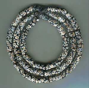 African Trade beads Vintage Antique Venetian glass beads matched strand eye bead - Picture 1 of 3