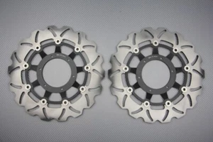 Pair of Wave Floating Front Brake Discs 310mm HONDA CB 1300 SC54 2003-2006 - Picture 1 of 4