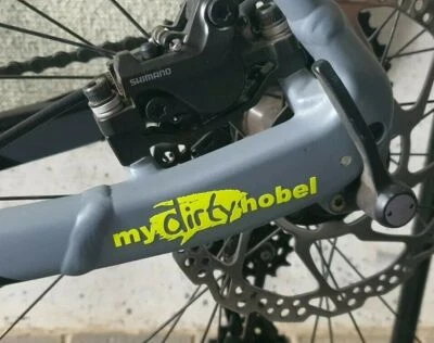 My dirty Hobel - Aufkleber - Sticker eBike eMtb MTB