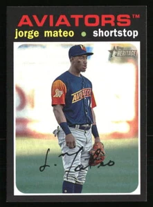 Jorge Mateo 2020 Topps Heritage #154 Baseball Card - Picture 1 of 2