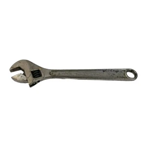 Vintage Diamond "TOOL" Horseshoe Co. 12" Adjustable Crescent Wrench DIAMALLOY - Picture 1 of 12