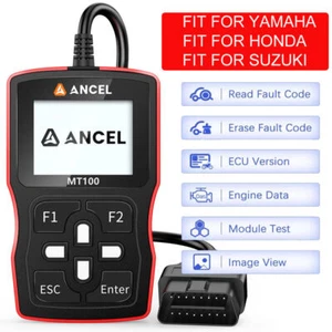 Dispositivo de diagnóstico de motocicleta OBD2 All System lector de fallos para BMW/Ducati/Harley - Imagen 1 de 7