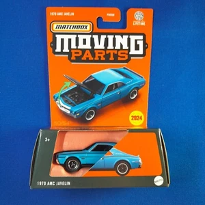 2024 Matchbox Moving Parts " 1970 AMC Javelin " Light Blue #50/54 - Picture 1 of 9