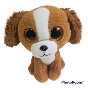 TY Velvety Beanie Cocker Spaniel Tala Marrón Perro Peluche Cachorro Animal de Peluche - Imagen 1 de 5