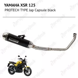 Exhaust Header Motorcycle fits Yamaha XSR 125 Legacy Heritage - Bild 1 von 2