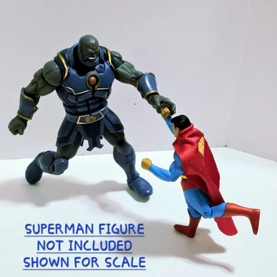 DARKSEID SONIC THE HEDGEHOG X DC SUPER HEROES FIGURE LOOSE NEW SUPER POWERS 7" - Image 1 of 4