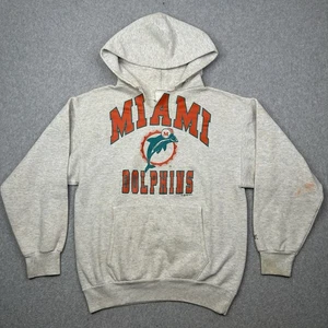 Sudadera con Capucha Logotipo De Colección Miami Dolphins Para Hombre Talla Grande NFL Años 90 Fútbol - Imagen 1 de 17