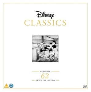 Disney Classics Complete 62 Movie Collection New DVD + Book Box Set Presale - Picture 1 of 1