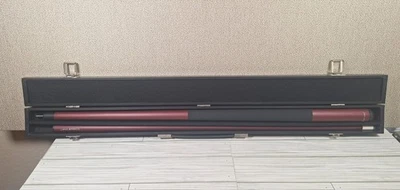 Nice Harvard Titanium Billiard Pool Cue Stick 58" 2 pieces w/case - Image 1 of 4