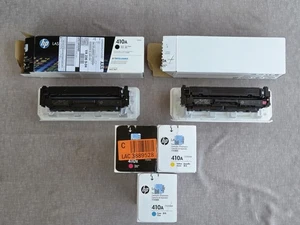 ZESTAW (5) ORYGINALNYCH TONERÓW HP 410X, 410A (CF251AM) Comba Pack PRZECZYTAJ OPIS! - Zdjęcie 1 z 2