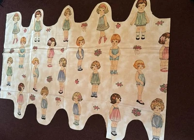 Wyndham fabrics” Paper Dolls” Pattern (24’ Inches Long/44’ Wide - Image 1 of 4