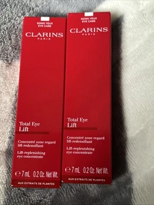 Clarins Total Eye Lift Replenishing Eye Concentrate .2oz Bundle Of 2 - Picture 1 of 2