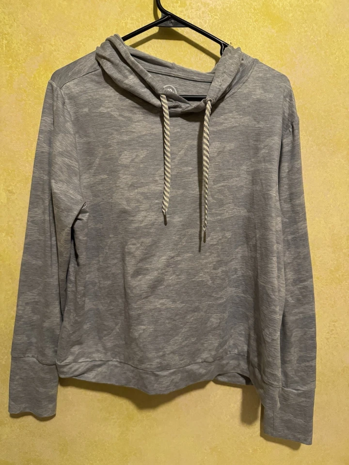 Sudadera con capucha para mujer Pacific Crest gris claro camuflada ver fotos para medidas Foto 1 de 4