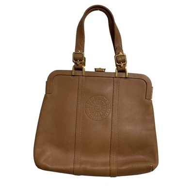 Roberta di Camerino 棕色皮革手提包 女式 二手 — 第 1/4 张图片