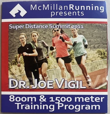 800m & 1500 meter Training Program DVD         Dr. Joe Vigil - Image 1 of 3