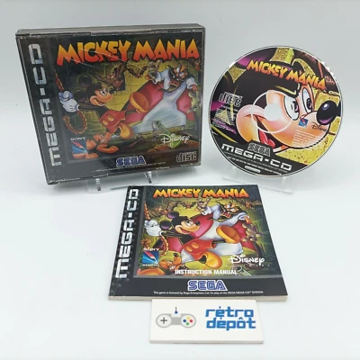 Mickey Mania / Sega Mega CD / Pal / Eur - Image 1 of 4