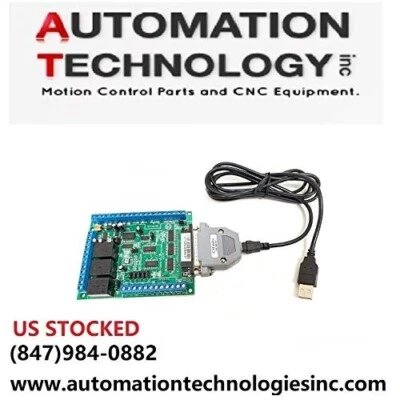 AUTOMATION TECHNOLOGY 6 Axis USB MOTION CONTROLLER UC100 for Mach3 with Relay and Spindle Control C11G