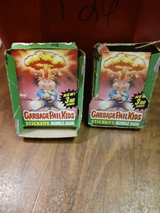 2 BOX Only : 1986 Garbage Pail Kids GPK OS3 3rd Series 3 (NO CARDS) BOX DAMAGE  - Picture 1 of 10