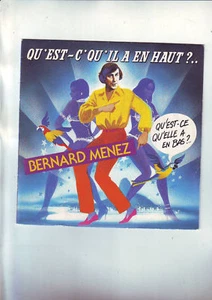 45 tours bernard menez qu'est ce qu'il a en haut .../ mon petit neveu - Picture 1 of 1