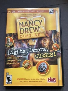 Nancy Drew: Dossier Lights, Camera, Curses! (PC CD) - Picture 1 of 2