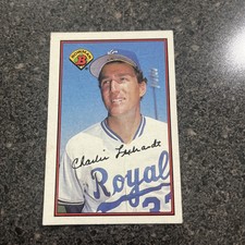 1989 Bowman - #116 Charlie Leibrandt Kansas City Royals