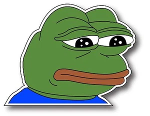 1 Pepe The Frog Meme Vinyl Stickr Jam Parody App Car Window Decal Bumper Sticker - Picture 1 of 1