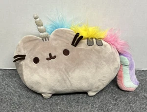 Peluche Gund Pusheen gatto arcobaleno PUSHEENICORN grigio unicorno 12" 2021 - Foto 1 di 4