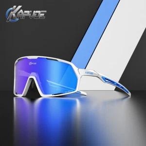 Polarized Cycling Sunglasses Men Sports Glasses UV400 Fishing Driving Goggles - Picture 1 of 12