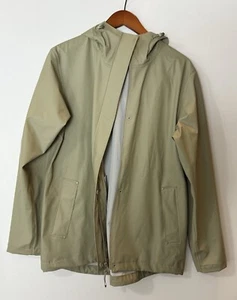 H&H Helly Hansen Hooded Rain Coat Size L #216 - Picture 1 of 5