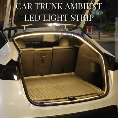 Para 2016-2025 Subaru Forester Legacy carro porta-malas traseiro ambiente lâmpada de tira de luz LED - Imagem 1 de 4