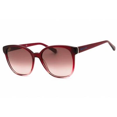 Gafas de sol Tommy Hilfiger para mujer rojo ojo de gato montura de borde completo TH 1811/S 0C9A HA Foto 1 de 2