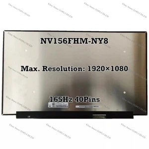 NV156FHM-NY8 15,6" 1920×1080 165Hz Bildschirm LCD Slim Panel EDP 40Pin 100% sRGB - Bild 1 von 1