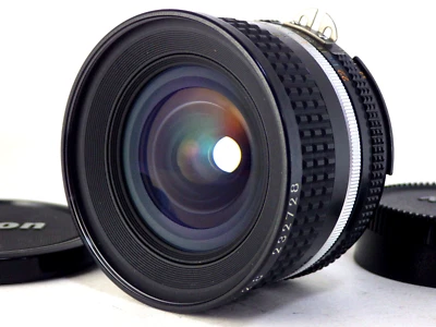 Nikon Ai-s Nikkor 20mm f/2.8 Wide Angle MF Lens F Prime SLR CAMERA Classic Japan - Image 1 of 4