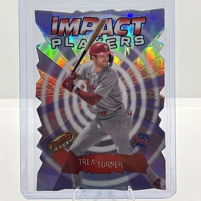 Trea Turner 2024 Bowman's Best Baseball Impact Players Phillies #IP-27 - Image 1 of 2