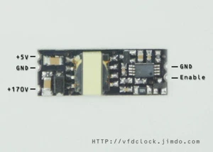 [Type D]-5Vin-170Vout-HV5W HIGH VOLTAGE NIXIE POWER SUPPLY MODULE-NIXIE TUBE ERA - Picture 1 of 5