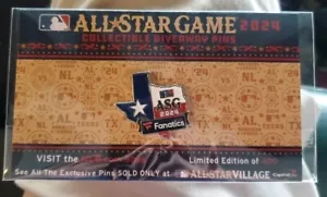 2024 MLB Texas All Star Game Stadium Exclusive ASG Village Giveaway Pin /400 - Picture 1 of 1