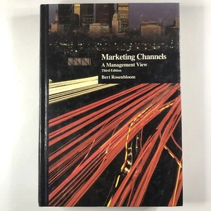 Marketing Channels A Management View Third 3rd Edition Bert Rosenbloom Hardcover - Picture 1 of 14
