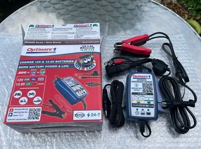 Batterieladegerät Optimate 1 DUO 4-stufig 12V + Lithium Batterien LiFePO4 TM-402 - Bild 1 von 4