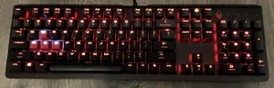 HP OMEN Encoder BACKLIT GAMING KEYBOARD KEYCAPS KEYS (HSA-L001K) - Picture 1 of 4