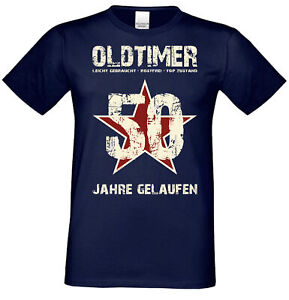 Geschenk 50. Geburtstag 50 Jahre Männer Mann Frau lustig Oldtimer Unisex T-Shirt