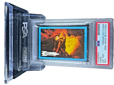 Star Trek A&BC 1969 KIRK'S LIFE SPARED #36 NM-MINT 8(MC) - Vintage garno PSA - Image 1 of 4