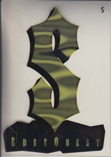 1995 Excalibur EdgeQuest #7 Letter S