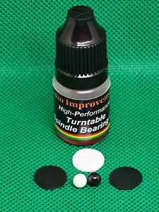 Kit de actualización de cojinete de cerámica, aceite y almohadilla de empuje Lenco L75, L70, L77, L78 - Imagen 1 de 6